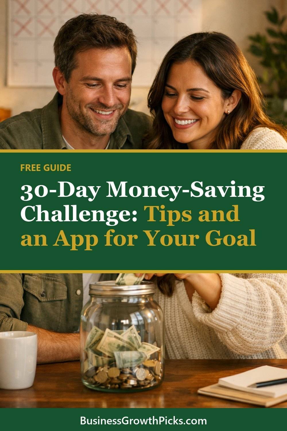 30-Day Money-Saving Challenge: Simple Tips to Try. A short list of ideas with a link to read more.