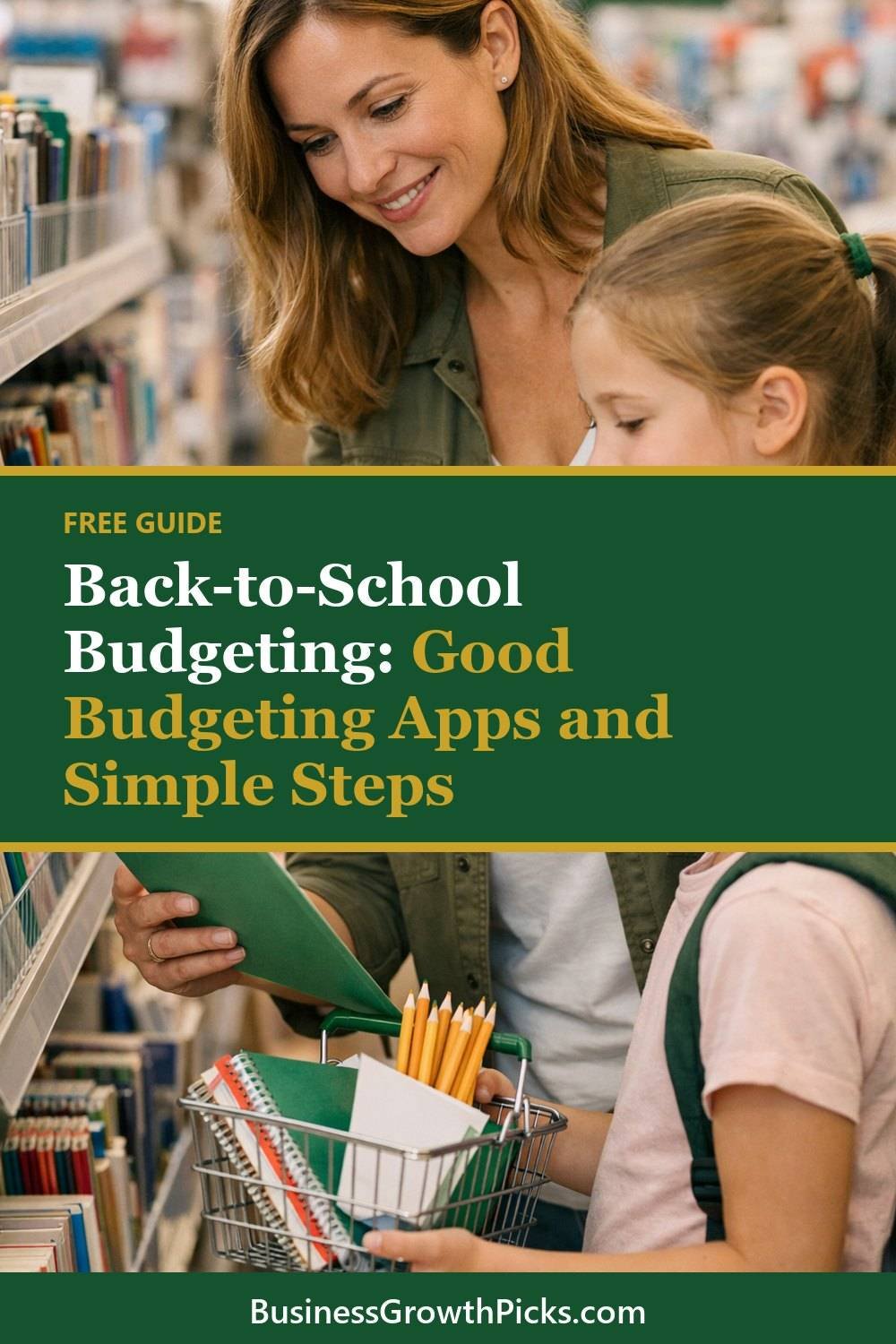 Back-to-School Budgeting Without Stress. A short list of 6 tips with a link to read more.